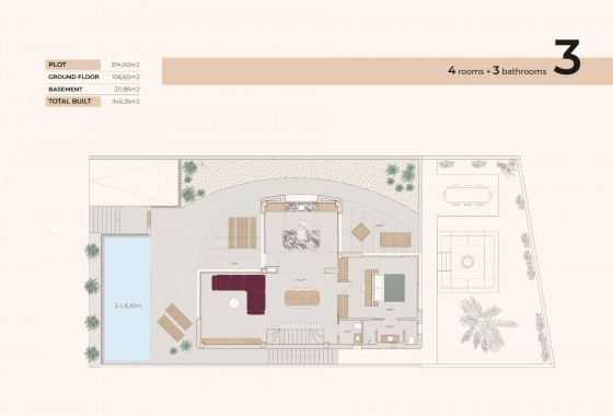 Nouvelle construction - Villa - Algorfa - La finca golf