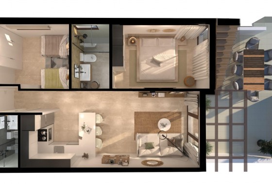 New Build - Apartment - Vera - Vera playa