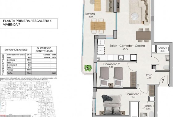 Nouvelle construction - Appartement - Santa Pola - Estacion de autobuses