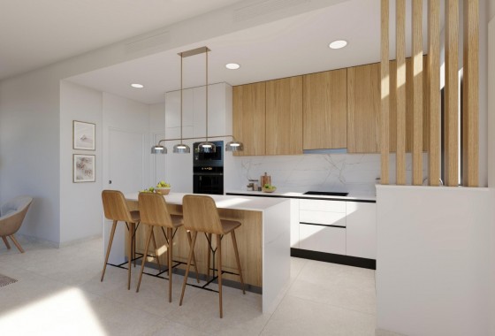 New Build - Detached Villa - Fuente alamo de Murcia - Hacienda Del Álamo Golf