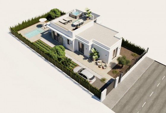 New Build - Detached Villa - Fuente alamo de Murcia - Hacienda Del Álamo Golf