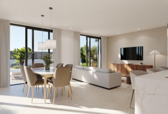 New Build - Detached Villa - Fuente alamo de Murcia - Hacienda Del Álamo Golf