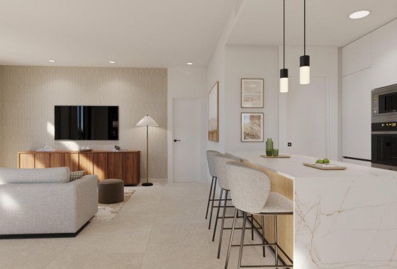 New Build - Detached Villa - Fuente alamo de Murcia - Hacienda Del Álamo Golf