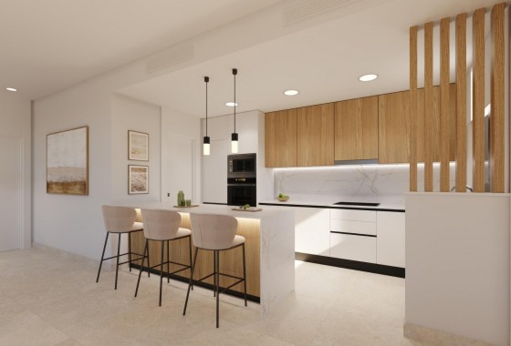 New Build - Detached Villa - Fuente alamo de Murcia - Hacienda Del Álamo Golf