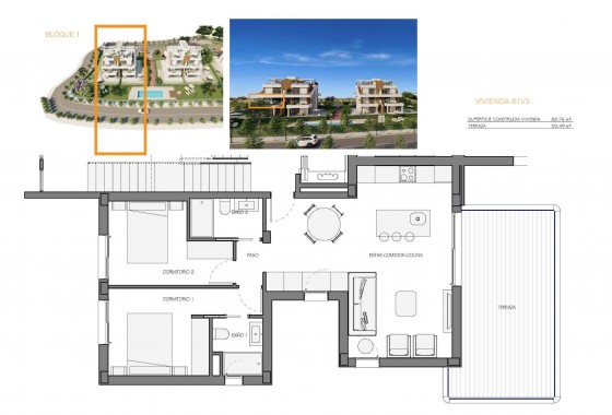 Nouvelle construction - Appartement - Fuente alamo de Murcia - Hacienda del Alamo