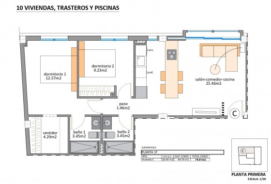 Nouvelle construction - Appartement - San Pedro del Pinatar - Lo pagan