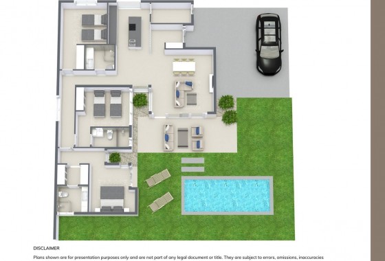 Nouvelle construction - Villa - BAÑOS Y MENDIGO - Altaona golf and country village