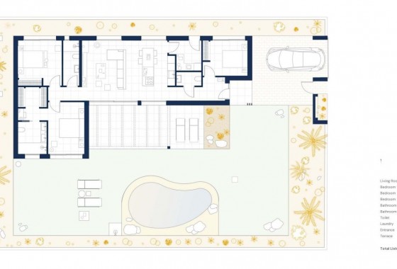 Nouvelle construction - Villa - BAÑOS Y MENDIGO - Altaona golf and country village