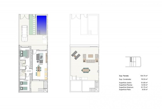 Nouvelle construction - Maison de ville - San Javier - Parque del doce