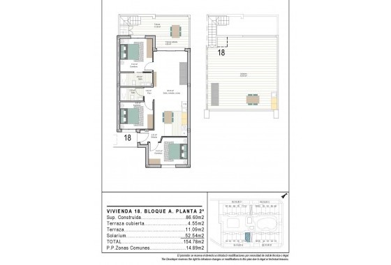 Nouvelle construction - Appartement - Torre Pacheco - San Cayetano