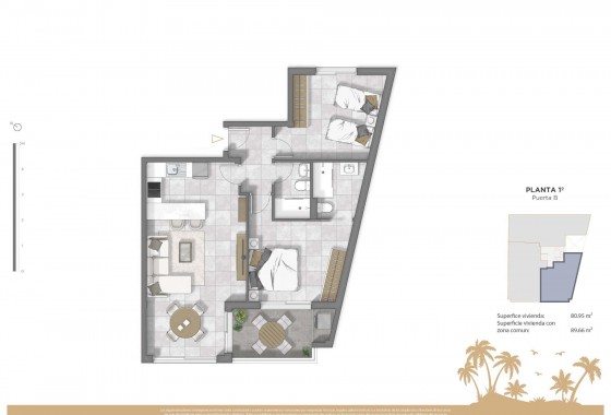 Nouvelle construction - Appartement - Guardamar del Segura - Pueblo