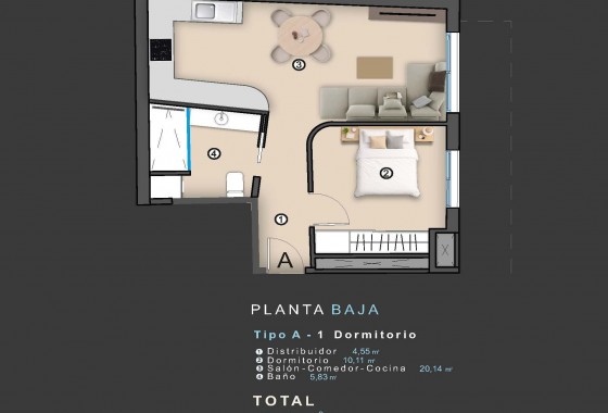 Nouvelle construction - Appartement - Torrevieja - Centro
