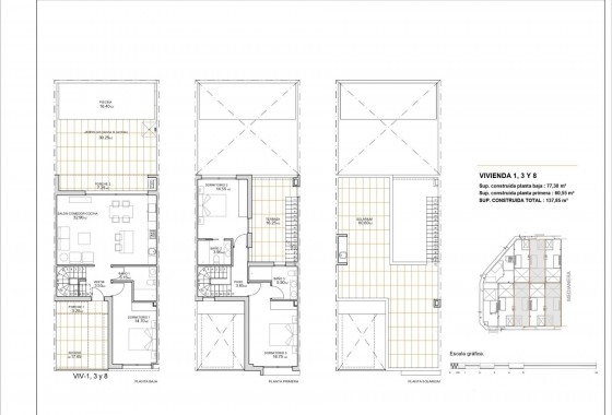 Nouvelle construction - Maison de ville - San Javier - pueblo