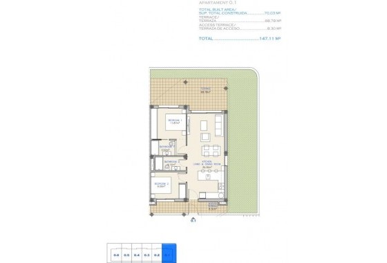 New Build - Apartment - Los Alcázares - Serena Golf