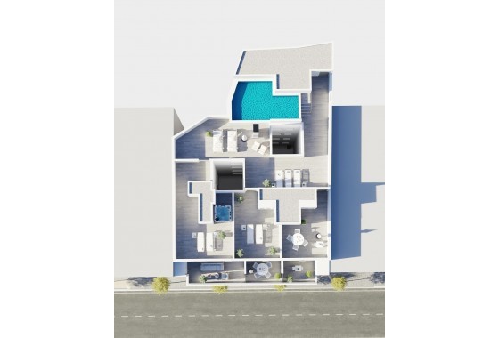 Nouvelle construction - Appartement - Torrevieja - Centro