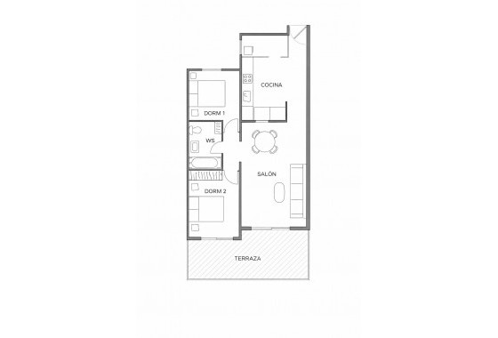 Resale - Apartment - Orihuela Costa - Campoamor