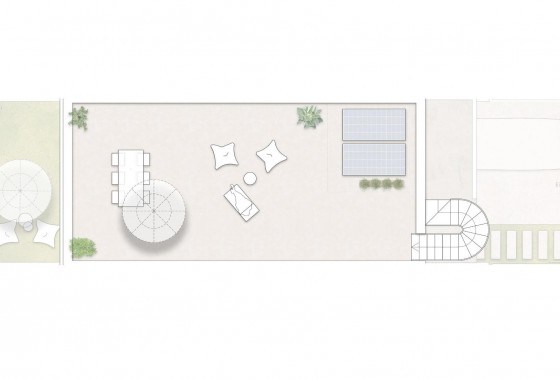 Nouvelle construction - Maison mitoyenne - Pilar de la Horadada - pueblo