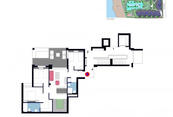 Obra nueva - Apartamento - Denia - L´Estanyó (Marinas)