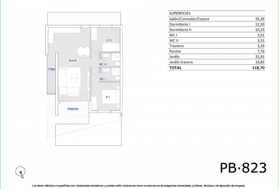 Obra nueva - Bungalow - San Miguel de Salinas - Pueblo