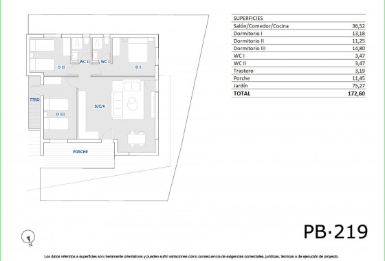 Obra nueva - Bungalow - San Miguel de Salinas - Pueblo