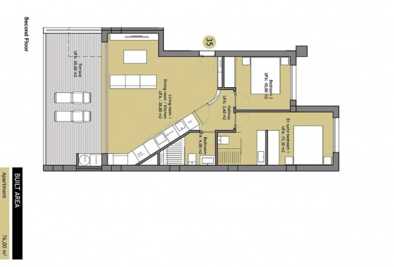 Revente - Appartement - Orihuela Costa - Las Colinas Golf