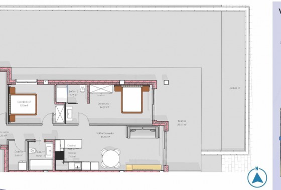 Nouvelle construction - Appartement - Guardamar del Segura - EL RASO