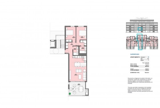 Nouvelle construction - Appartement - Torre Pacheco - Santa Rosalia Lake And Life Resort