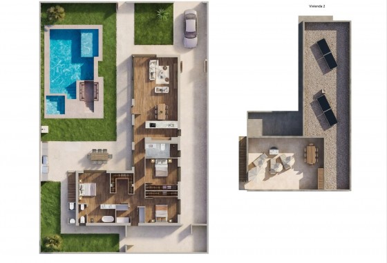 Obra nueva - Chalet - Sucina - pueblo
