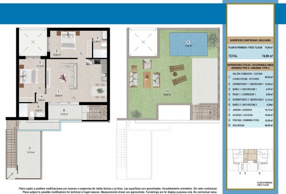 Obra nueva - Bungalow - San Pedro del Pinatar - Lo pagan