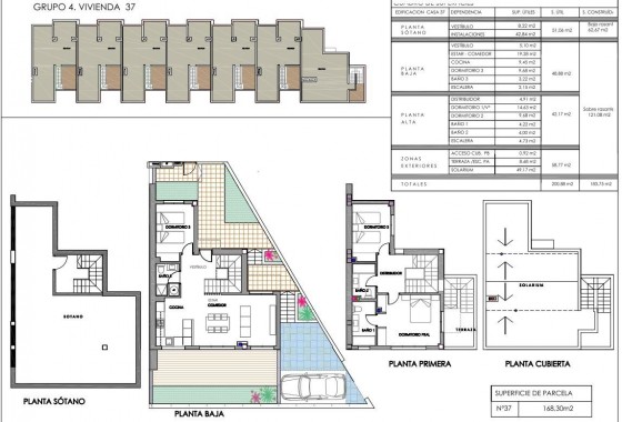 Nouvelle construction - Maison mitoyenne - Monforte del Cid - Font del llop