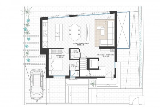 Obra nueva - Chalet - Cabo de Palos - Cala Flores