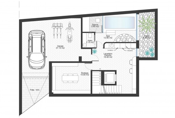 Obra nueva - Chalet - Cabo de Palos - Cala Flores