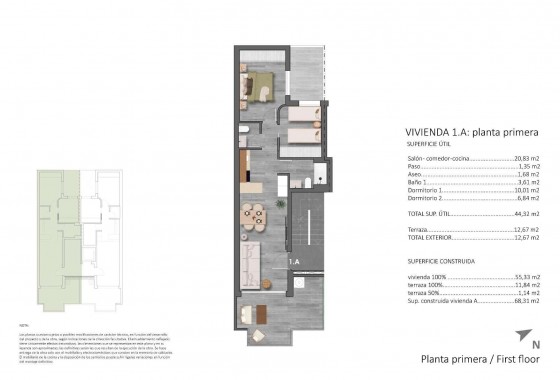 Nouvelle construction - Appartement - Pilar de la Horadada - Torre de la Horadada