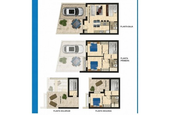 Revente - Maison mitoyenne - Orihuela Costa - Las Filipinas