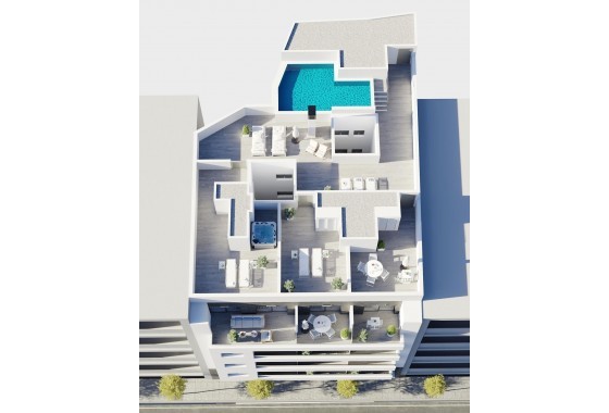 Nouvelle construction - Appartement - Torrevieja - Centro