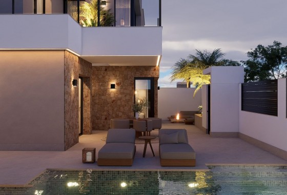 Obra nueva - Chalet - San Pedro del Pinatar - Los antolinos