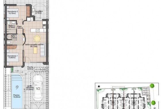 Nouvelle construction - Bungalow - Pilar de la Horadada - pueblo