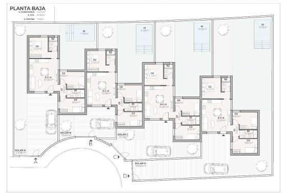Nouvelle construction - Maison mitoyenne - Mazarron - Country Club
