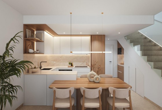 Nouvelle construction - Maison mitoyenne - San Pedro del Pinatar - Pueblo