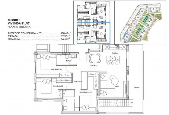 Nouvelle construction - Appartement - Torre Pacheco - Santa Rosalia Lake And Life Resort