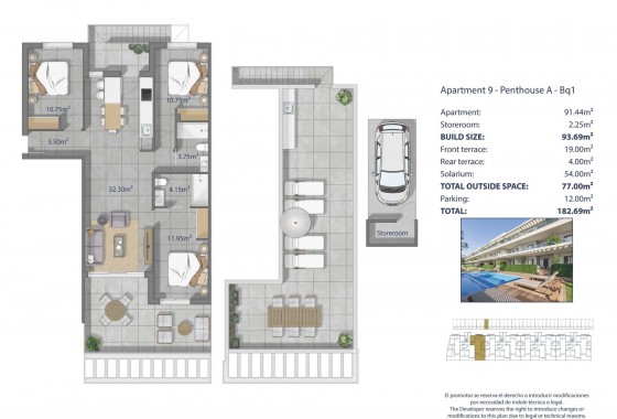 Nouvelle construction - Appartement - Los Alcázares - Los Narejos