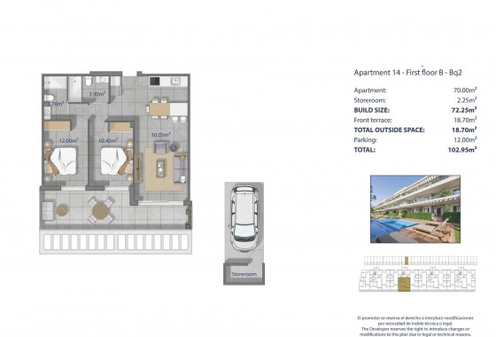 Nouvelle construction - Appartement - Los Alcázares - Los Narejos