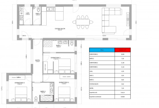 Nouvelle construction - Villa - Pinoso - Casas Pastor