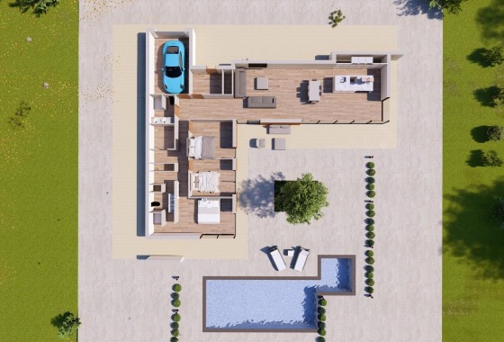 Nouvelle construction - Villa - Pinoso - Casas Pastor
