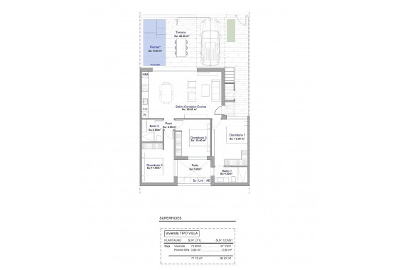New Build - Townhouse - Alhama de Murcia - Condado de Alhama