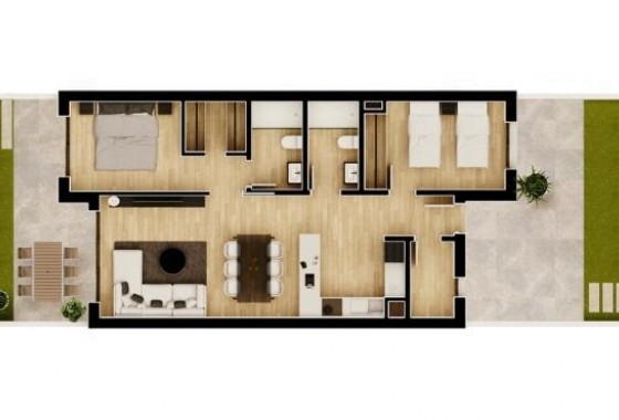 Obra nueva - Apartamento - Monforte del Cid - Font del llop