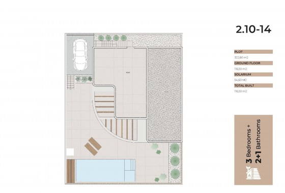 Obra nueva - Chalet - Algorfa - La finca golf