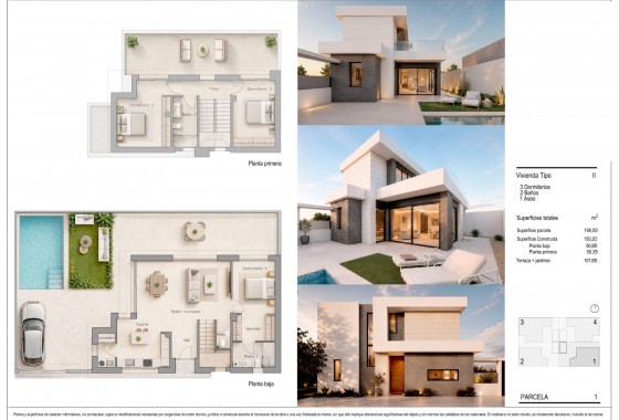 Obra nueva - Chalet - Pilar de la Horadada - pueblo
