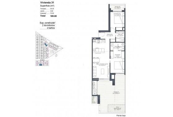 Nouvelle construction - Appartement - Los Alcázares - Serena Golf