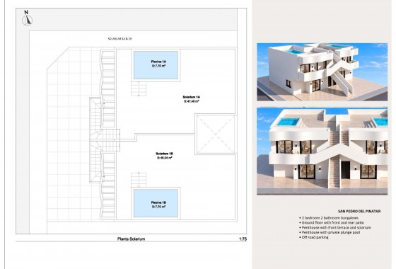 Nouvelle construction - Bungalow - San Pedro del Pinatar - Los Peñascos